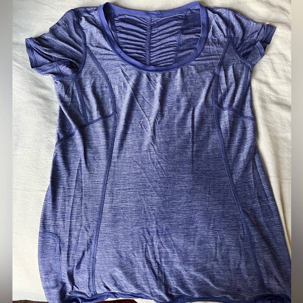 Lululemon Shirt Size 6 Cobalt Blue (used)